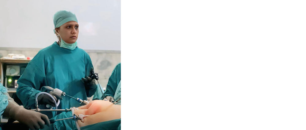 Laparoscopic Ovarian Cystectomy surgery Meerut